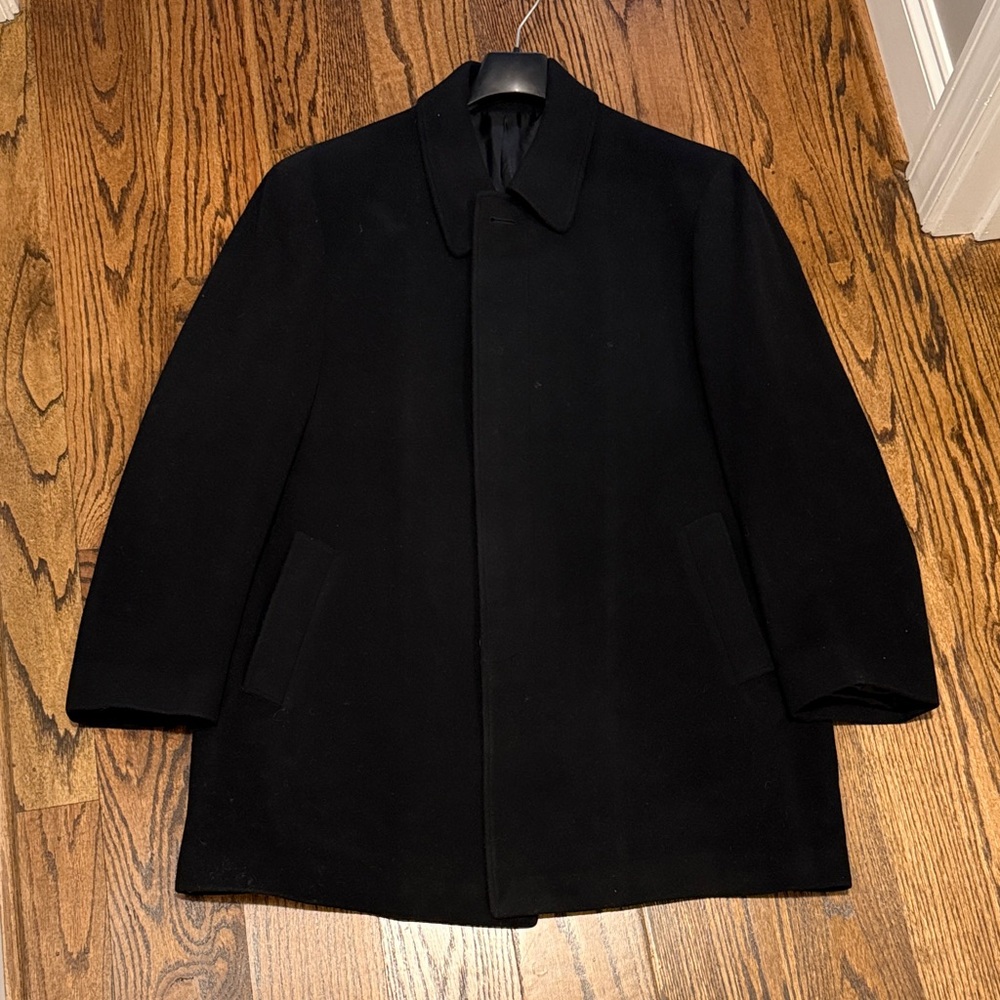 Lauren Ralph Lauren Men's Black Pea Coat